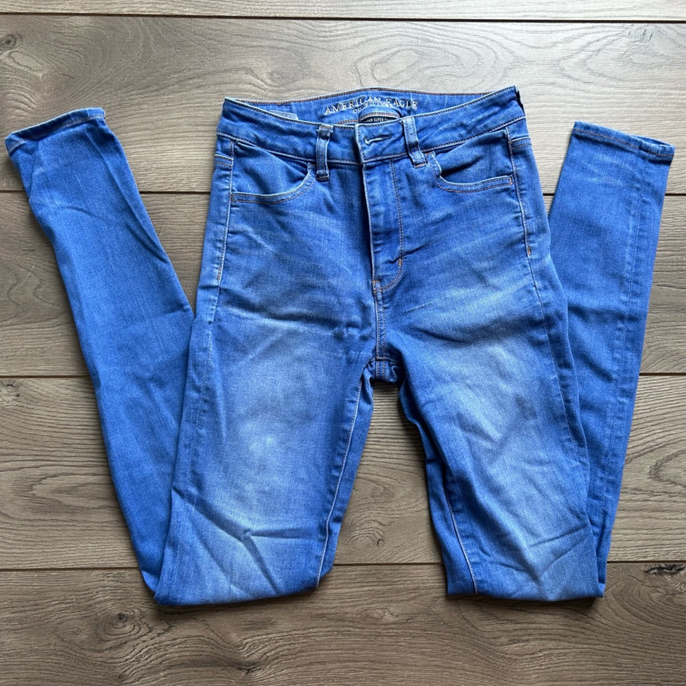 American Eagle Outfitters Super Super Stretch Hi-Rise Jegging 4 Extra Long